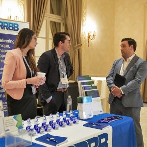 RRBB sponsor table at The Reg A Conference 2022